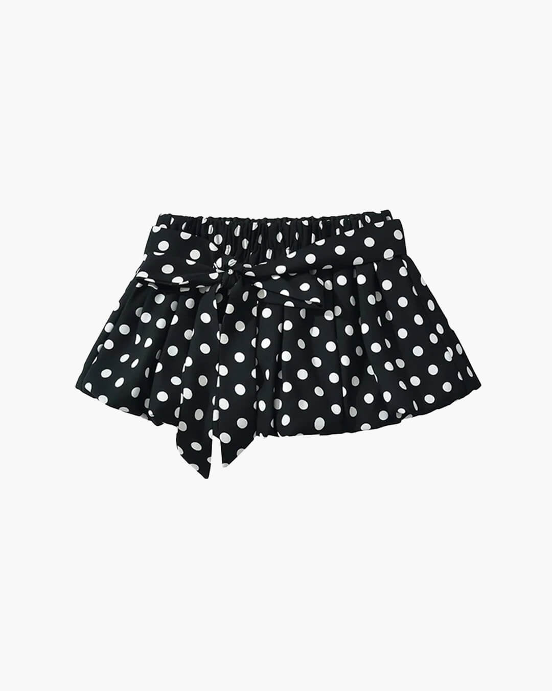 Astrid Polka Dot Elastischer Minirock