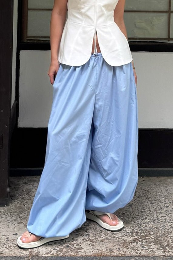 Inga Baggy-Hose mit elastischem Bund
