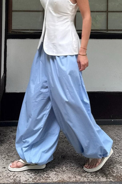 Inga Baggy-Hose mit elastischem Bund