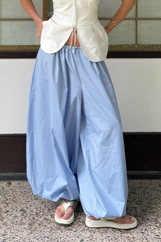 Inga Baggy-Hose mit elastischem Bund