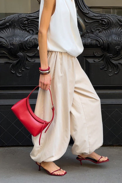 Inga Baggy-Hose mit elastischem Bund