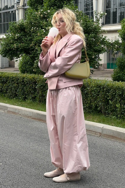 Inga Baggy-Hose mit elastischem Bund