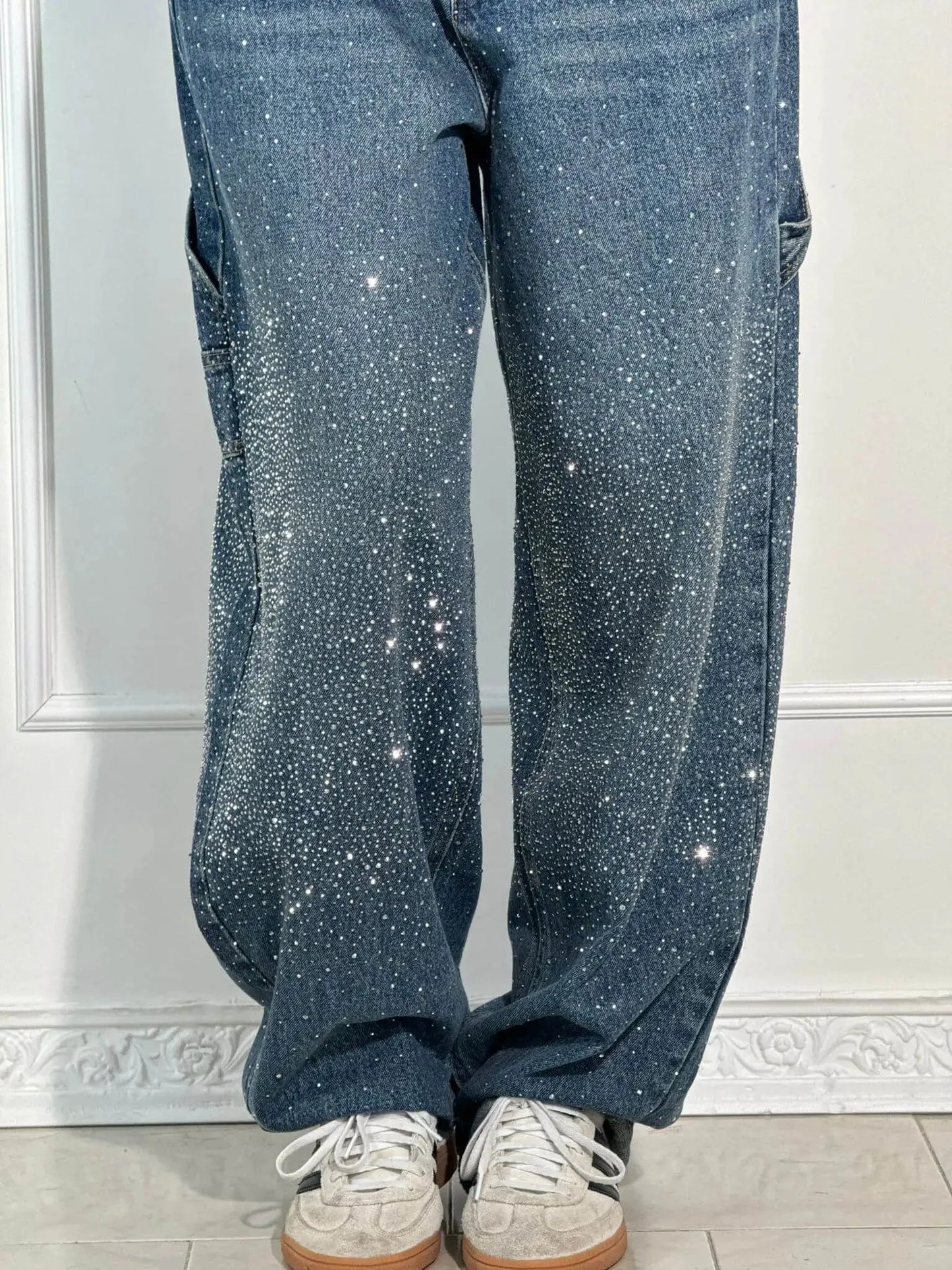 Jeremy Weite Jeanshose mit aufgesetzten Taschen