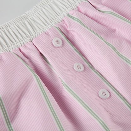 Liesel Gestreifte Popeline-Boxershorts
