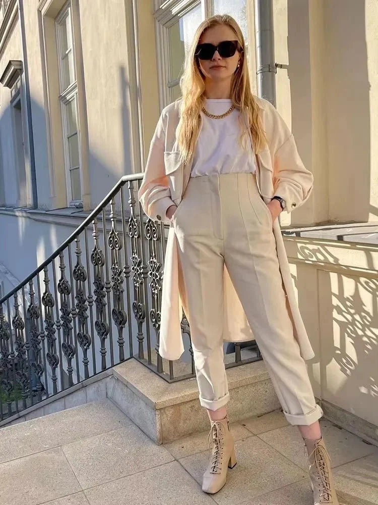 Maricar High-Waist-Bleistifthose