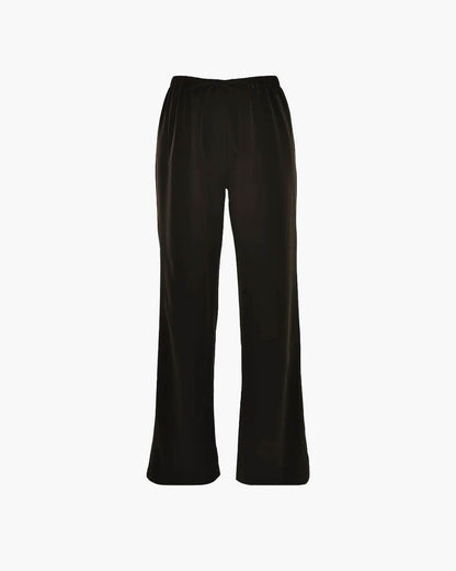 Norma Hochbund-Satin-Hose mit weitem Bein