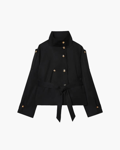 Marlene Cropped Trenchcoat