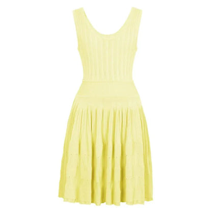 Alicia Gestricktes Träger-Minikleid