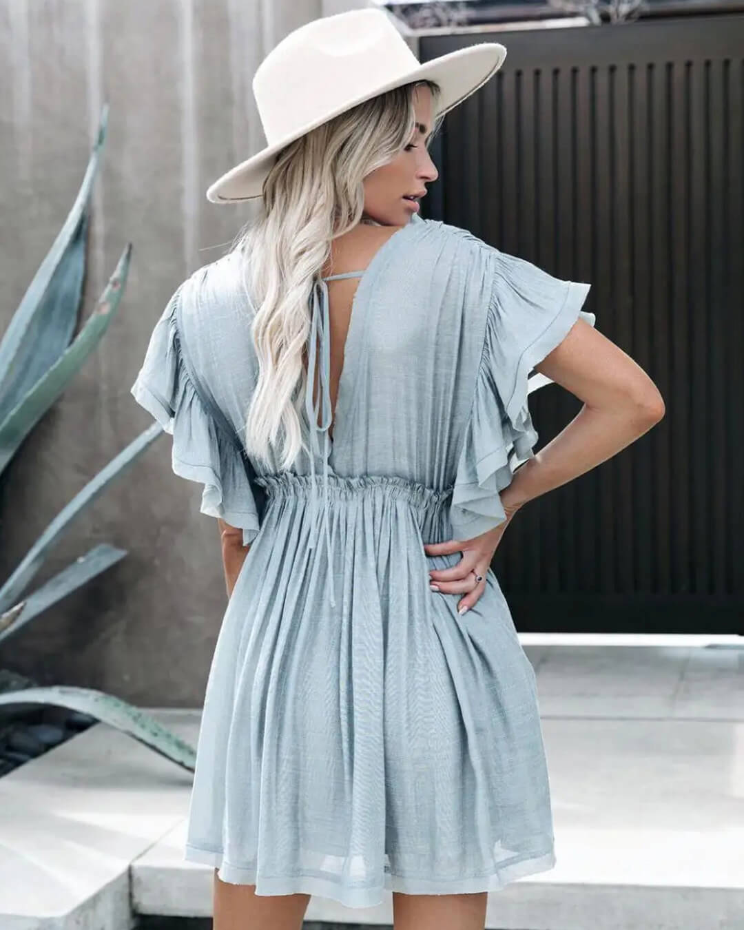 Babydoll Boho Mini Dress