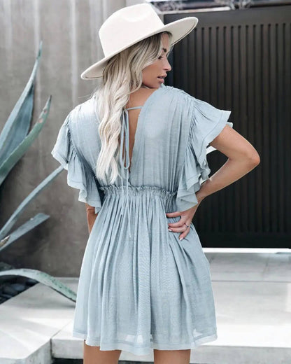 Babydoll Boho Mini Dress