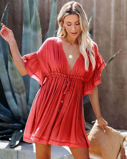 Babydoll Boho Mini Dress