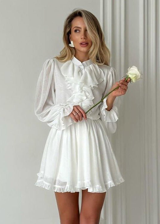 Rüschen-Minikleid