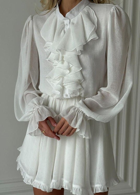Rüschen-Minikleid