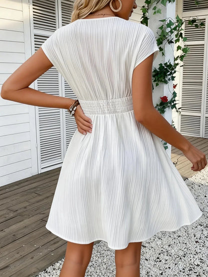 Ilaria V-Neck Lace Dress