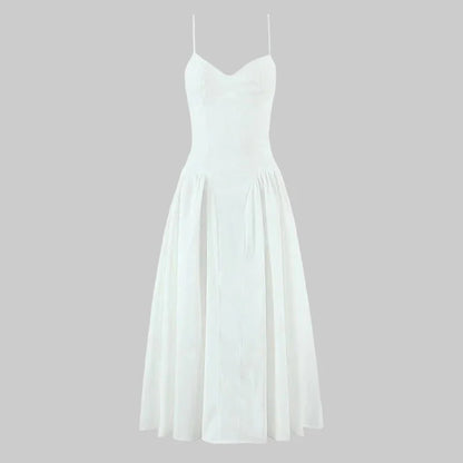 Luciana Dungaree Midi Dress