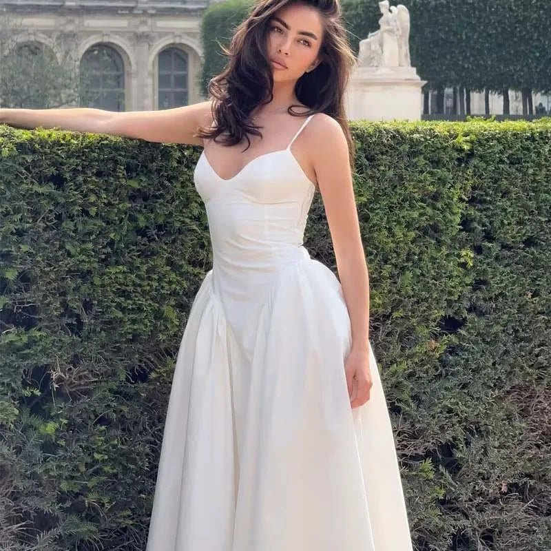 Luciana Dungaree Midi Dress