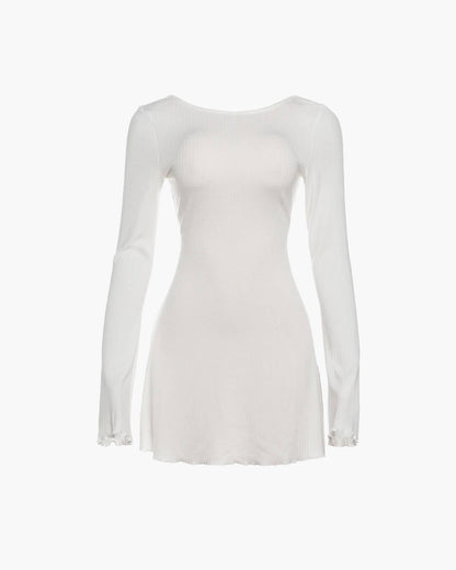 Backless mini dress
