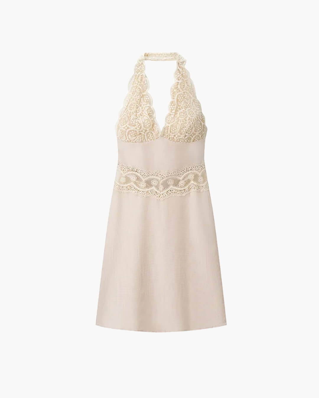 Rückenfreies Neckholder-Kleid