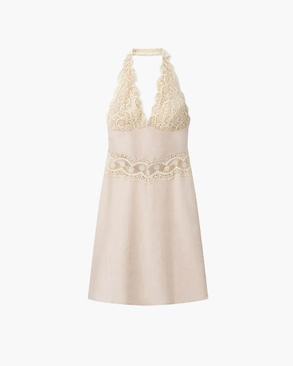 Rückenfreies Neckholder-Kleid