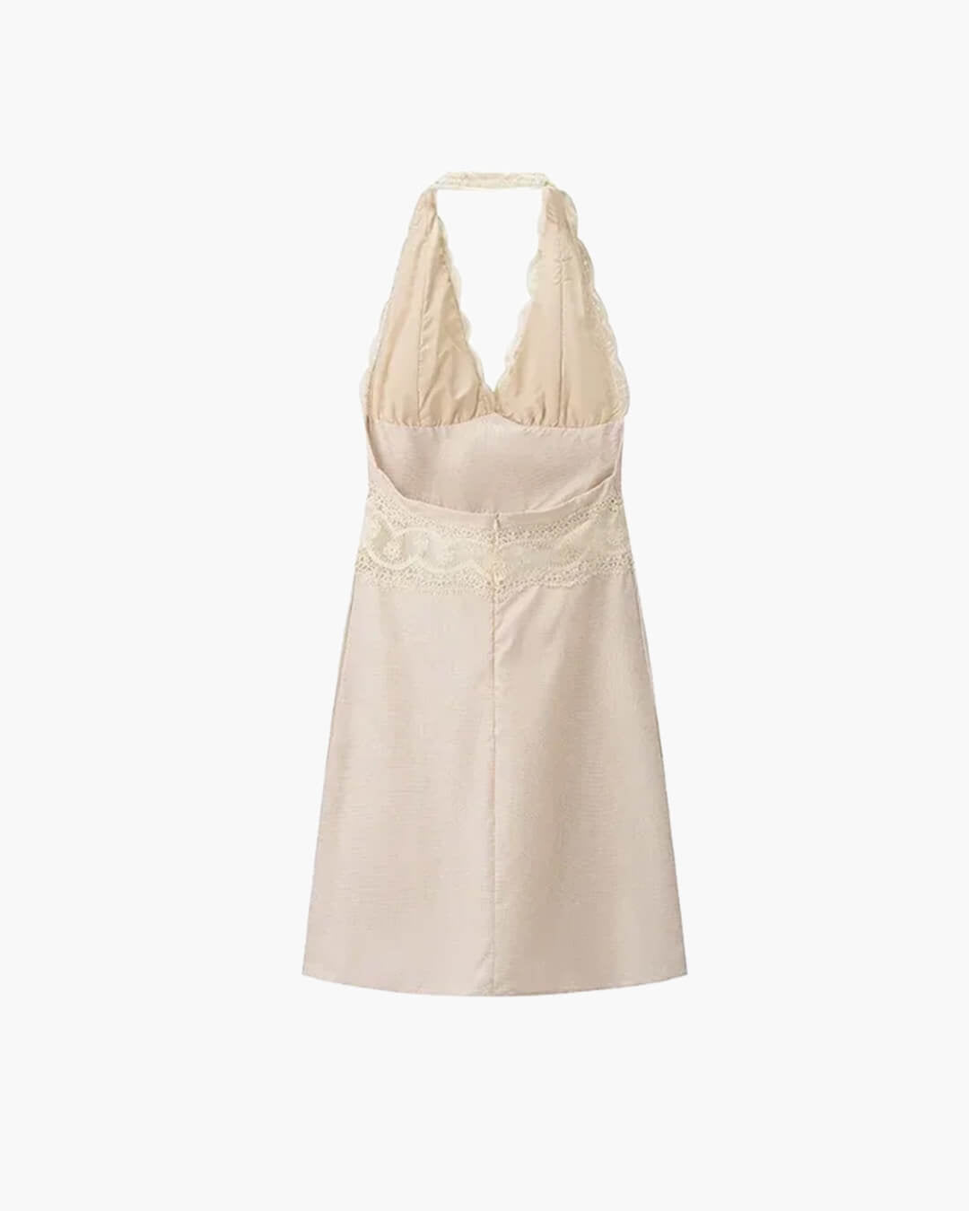 Rückenfreies Neckholder-Kleid