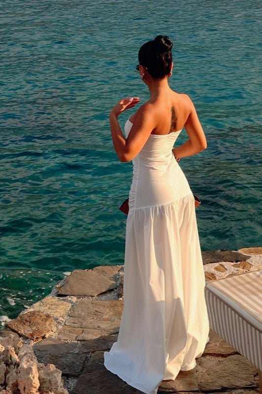 Camilla Cut-Out Off-The-Shoulder Maxi Dress