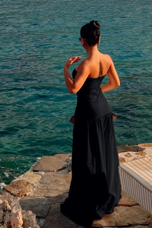 Camilla Cut-Out Off-The-Shoulder Maxi Dress