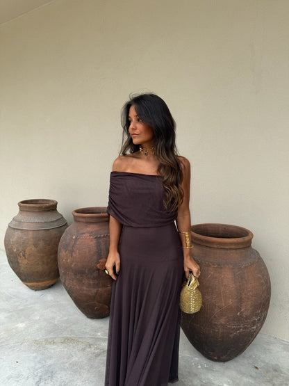 Mesh Maxi Dress