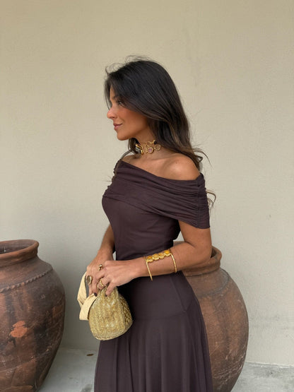 Mesh Maxi Dress