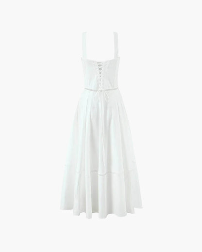 Ärmelloses Sweetheart Midikleid