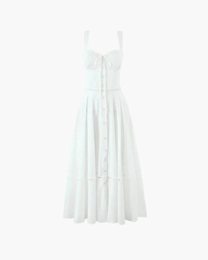 Ärmelloses Sweetheart Midikleid
