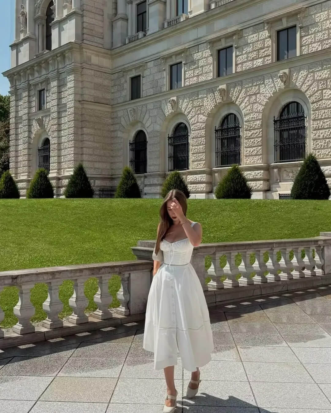 Ärmelloses Sweetheart Midikleid