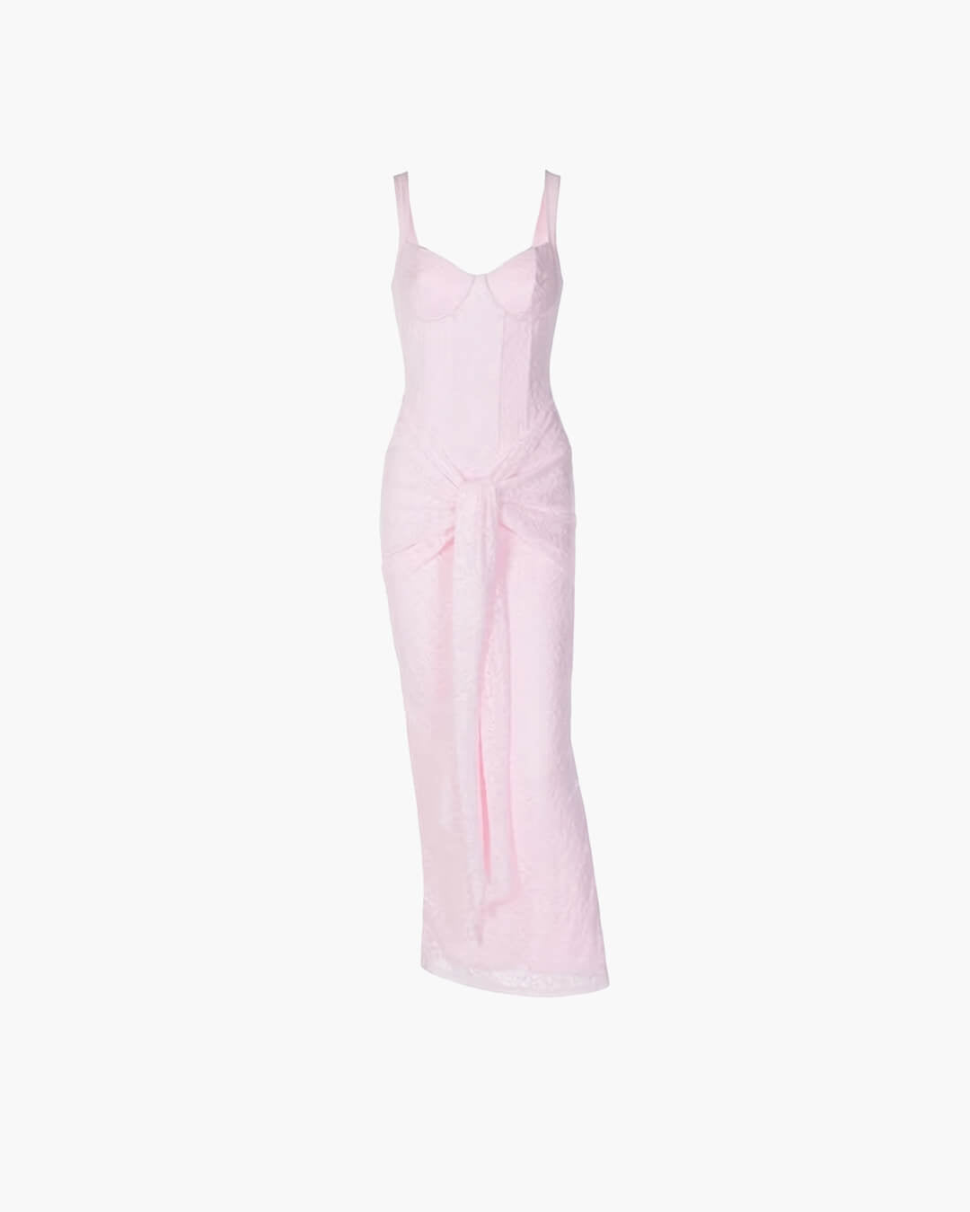 Ärmelloses Korsett-Maxikleid
