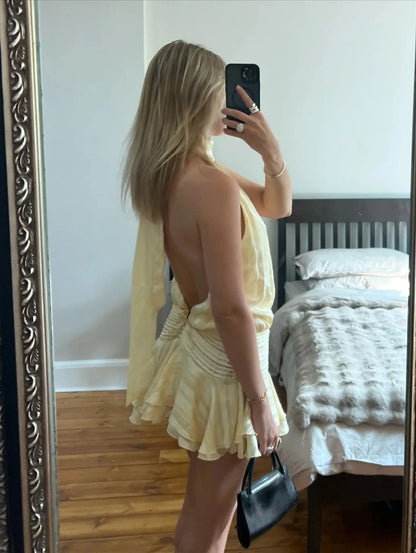Ezra Backless Mini Dress