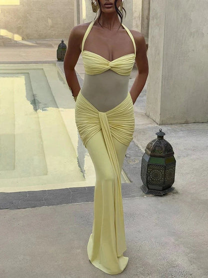 Backless Maxi Dress