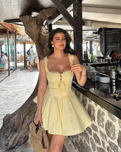 Ärmelloses Minikleid