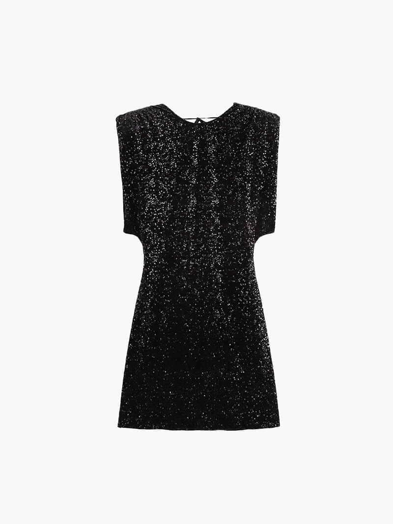 Glitter Minikleid