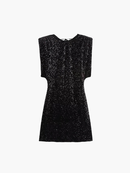 Glitter Minikleid
