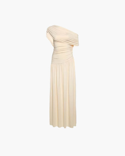 Ingrid One-Shoulder Maxi Dress