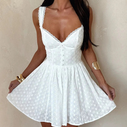 Jasmine Mini Lace Dress
