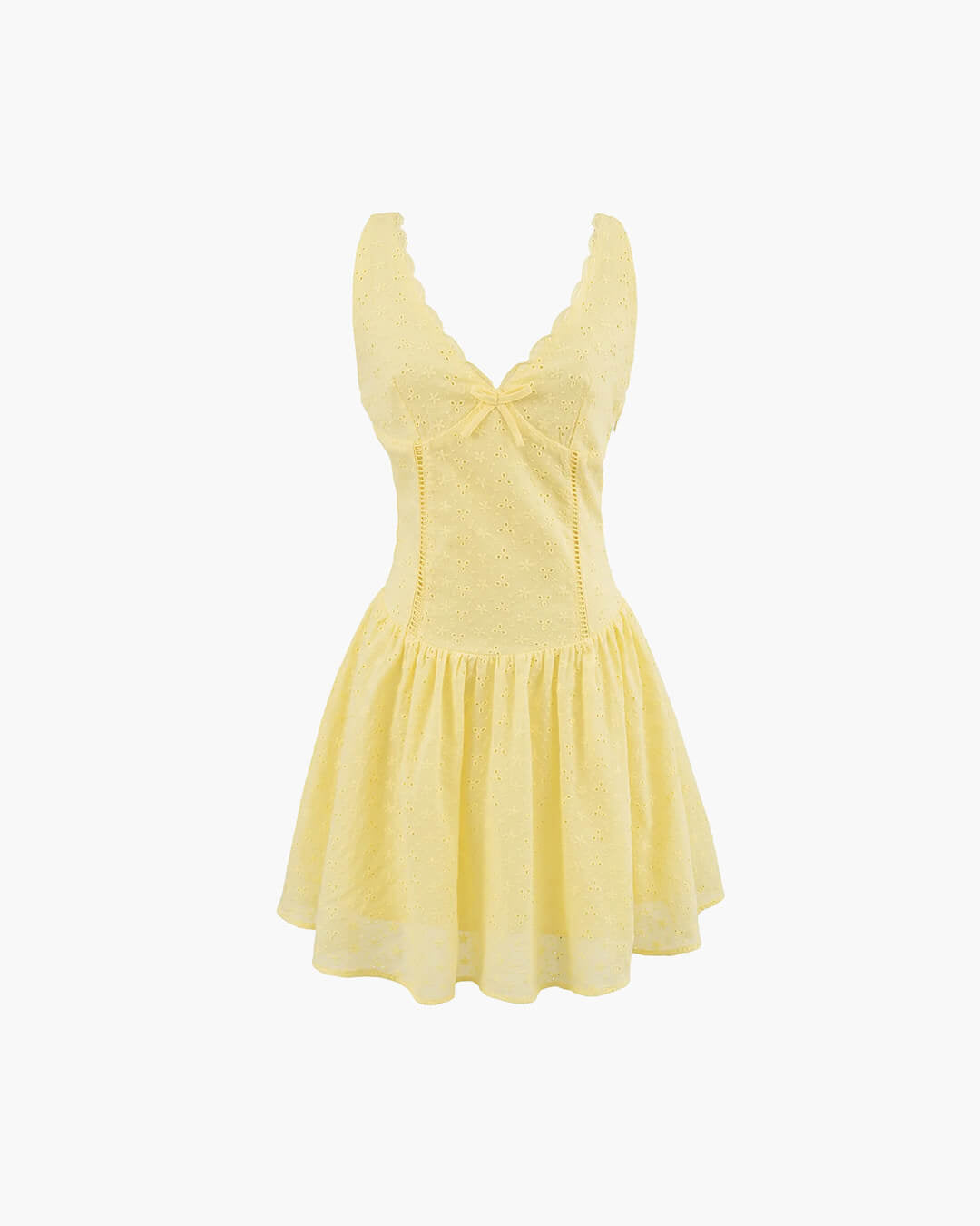 Kiara Mini Dress with Plunging Neckline