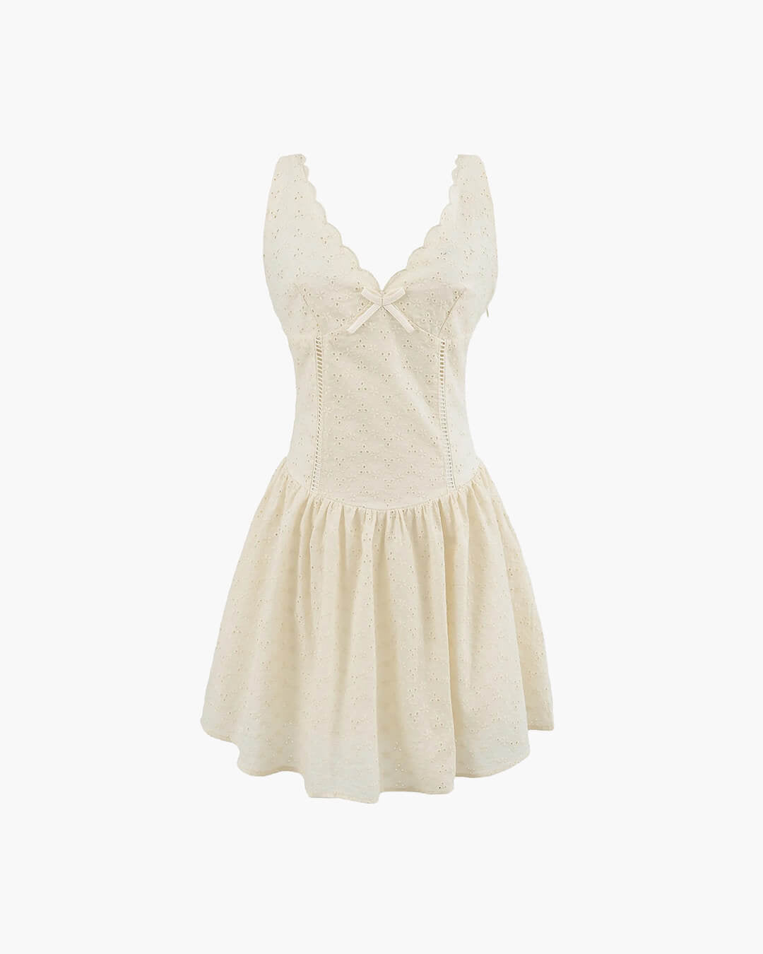 Kiara Mini Dress with Plunging Neckline