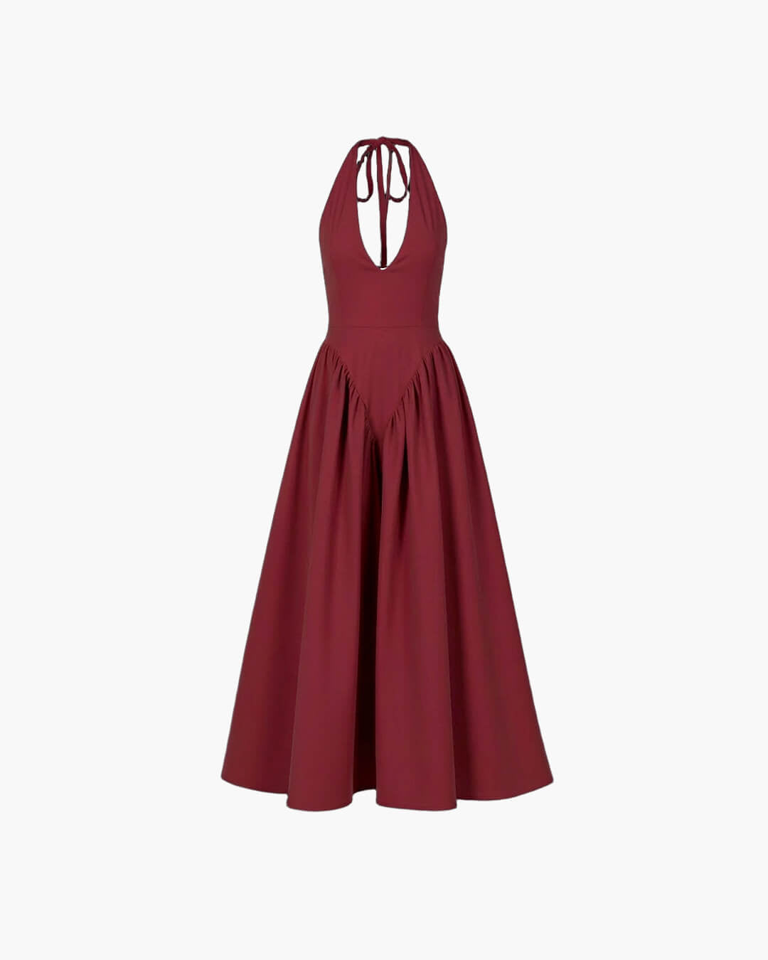 Krista Plunge Maxi Dress
