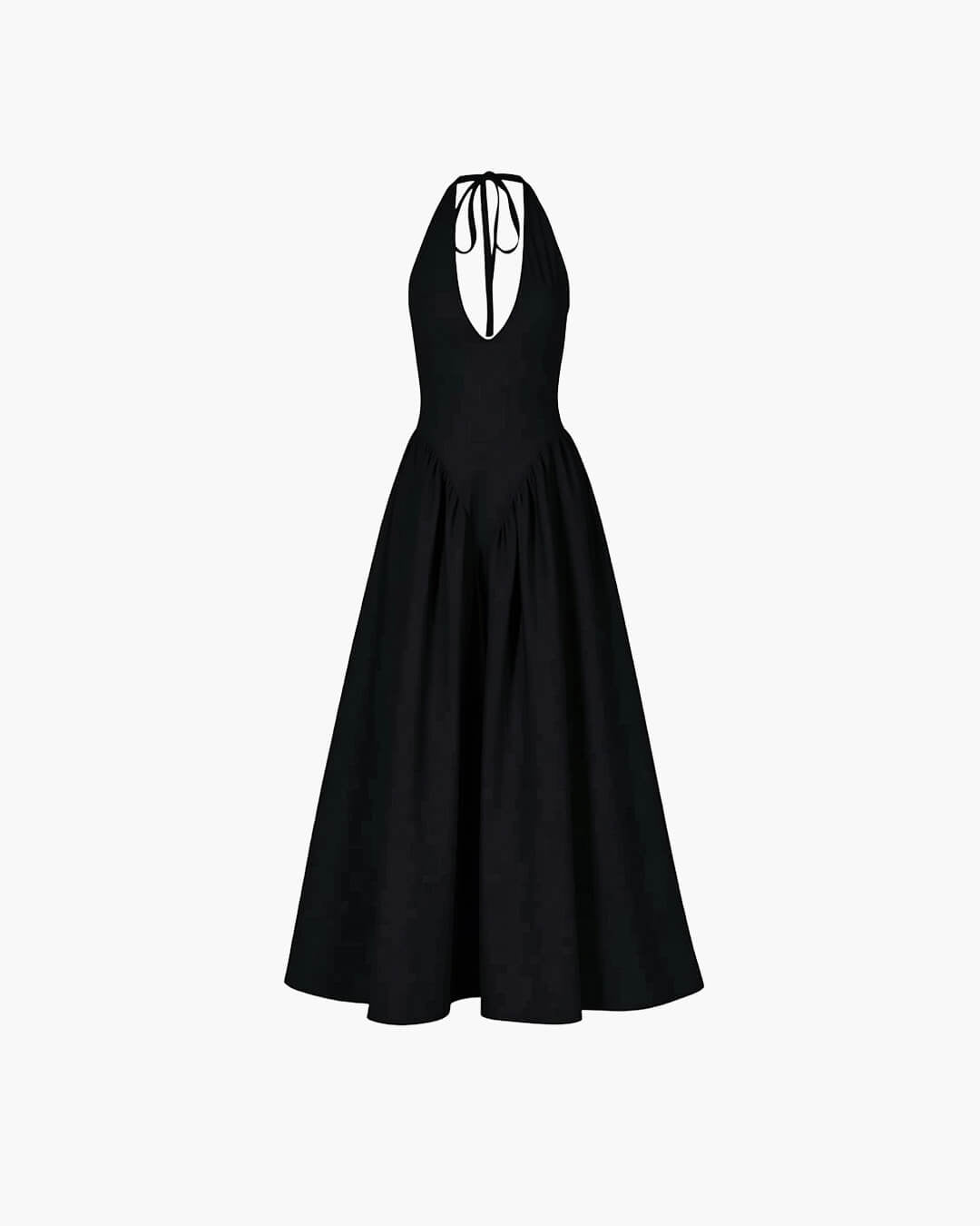 Krista Plunge Maxi Dress