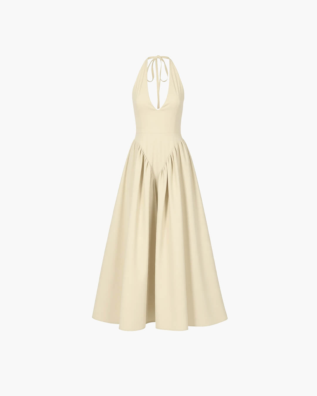 Krista Plunge Maxi Dress