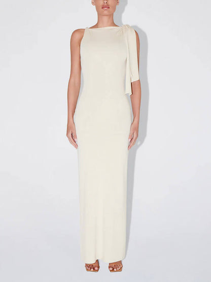 Kylie geknotetes Maxikleid