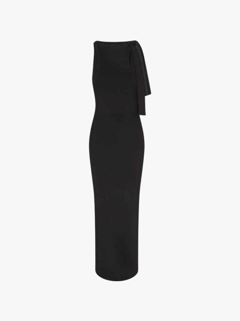 Kylie geknotetes Maxikleid
