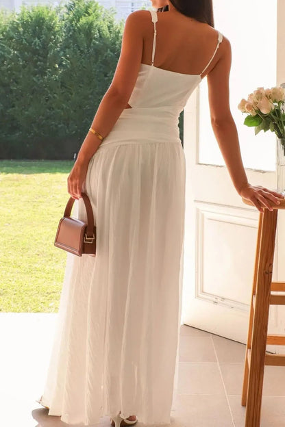 Lola Cut-Out Ruched Maxi Dress