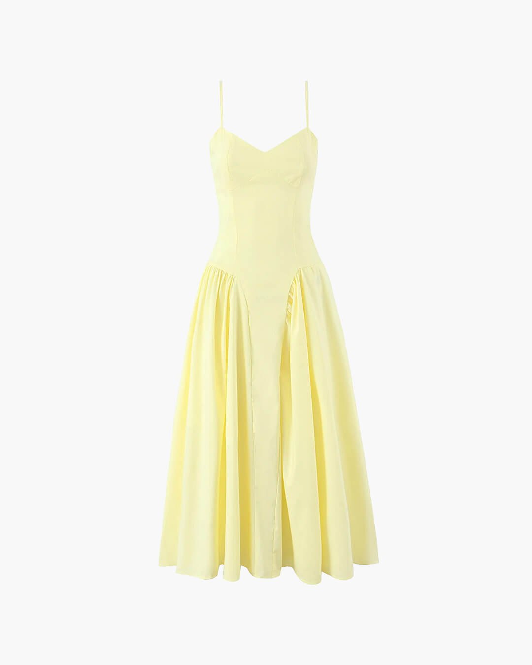 Mary Spaghetti Strap Midi Dress