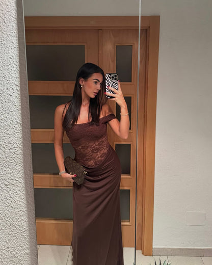 Open Leg Kleid
