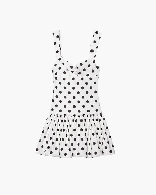 Polka Dot Balloon Minikleid